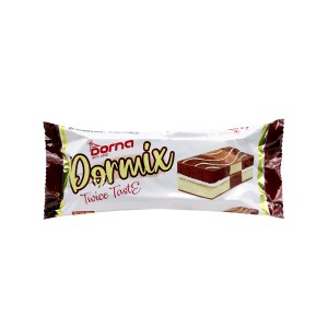 کیک لایه ای شطرنجی درنا کاکائو وانیل