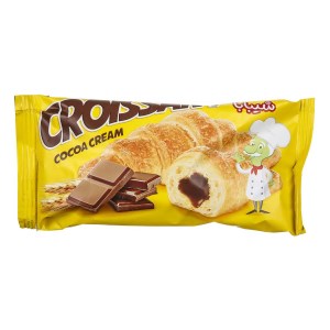 شیبابا کروسان با مغز کرم کاکائو 50 گرمی