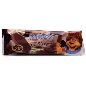 میهن بستنی چوبی شیری شکلاتی