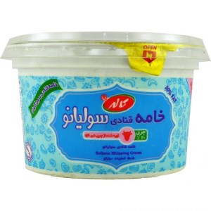 کاله خامه سولیاتو لیوانی 450گرمی