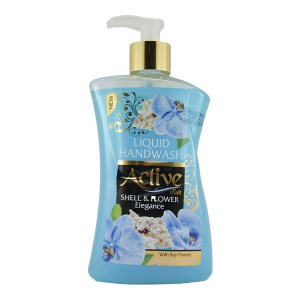 اکتیو مایع دستشویی صدفی 450گ آبی