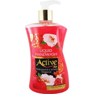 اکتیو مایع دستشویی صدفی 450گ صورتی