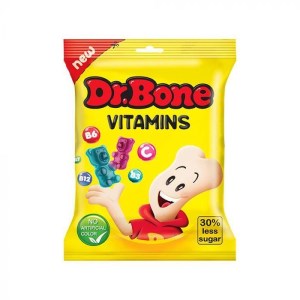 دکتر بن پاستیل غنی شده ویتامین دی و کلسیم 50گرم