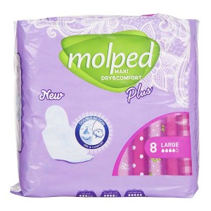 مولپد-اکسترا نوار بسته بندی تکی بزرگ 8عددی