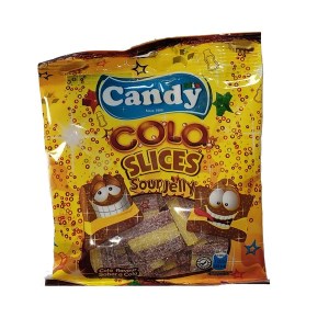 کندی پاستیل نواری لقمه ای نوشابه 50گرمی