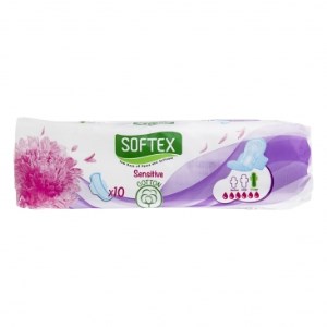 سافتکس نواربهداشتی بالدار فلاف نازک خیلی بزرگ 10عددی