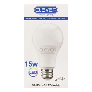 کلور لامپ ال ای دی مهتابی 15 وات