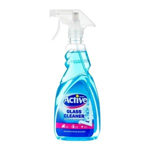 اکتیو پاک کننده سطوح شیشه ای شاین وفرش آبی 500 میلی لیتری