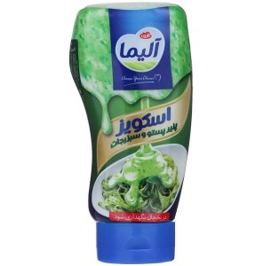 آلیما اسکویز پنیر پستو 400 گرم