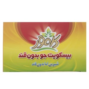 کامور بیسکویت آرد جو بدون قند و رژیمی 360گرم