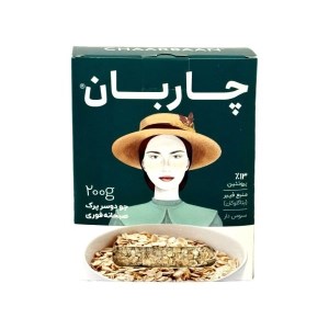 چاربان جو دو سر پرک فوری 200گرم