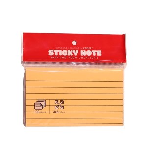 کایسر یادداشت لبه چسبی خط دار sk385