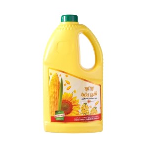شیررضا روغن ذرت وکانولا 1800سی سی