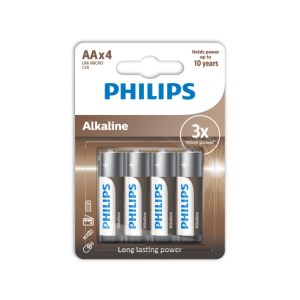 فیلیپس باتری قلمی 4 عددی alkaline