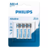 فیلیپس باتری نیم قلمی 4 عددی alkaline