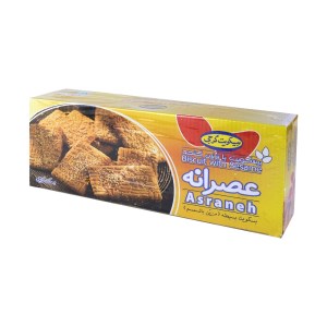 گرجی بیسکوئیت عصرانه کنجدی ساده جعبه