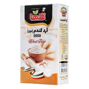 گلها آرد سفید 500 گرم جعبه