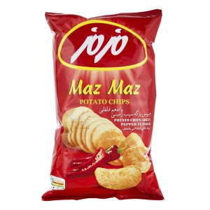 مزمز چیپس فلفلی متوسط