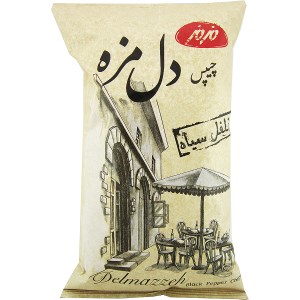 دل مزه چیپس سنتی فلفل سیاه الگانس