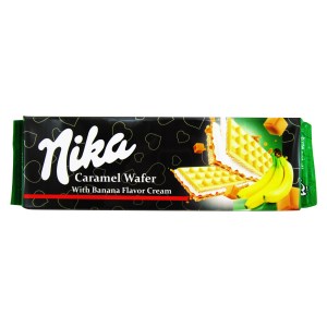 ویتانا نیکا ویفر کارامل موزی 133 گرم