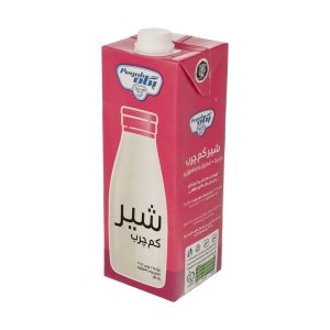 پگاه شیر استریل کم چرب تتراپک 1لیتری