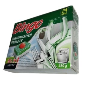 بینگو قرص ماشین ظرفشویی 24 عددی