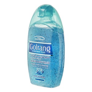 گلرنگ شامپو صورت بدن حاوی دانه های لایه بردار 280 گرم آبی