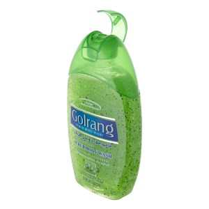 گلرنگ شامپو صورت بدن حاوی دانه های لایه بردار 280 گرم سبز