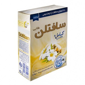 سافتلن پودر لباسشویی ماشینی 500گ طلایی پرفکت پلاس