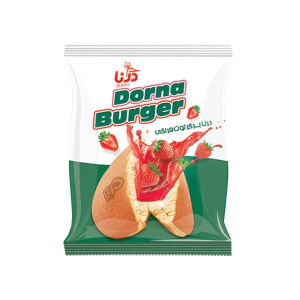 درنا برگر توت فرنگی 45 گرم