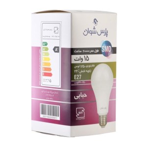 پارس لامپ 7وات LED حبابدار مهتابی
