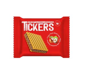 تیکرز کاکائو فندق تکه های فندق 22گرم