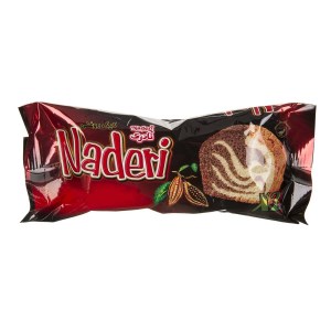 نادری کیک دوقلو شیر کاکائو