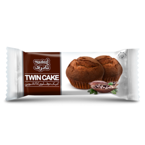 نادری کیک دوقلو کاکائویی