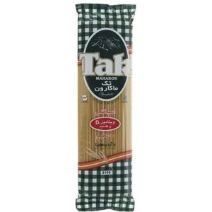 تک ماکارون اسپاگتی ویتامین دی جعبه ای500 گرم