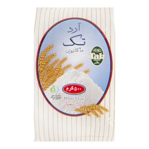 تک ماکارون آرد سفید 500 گ