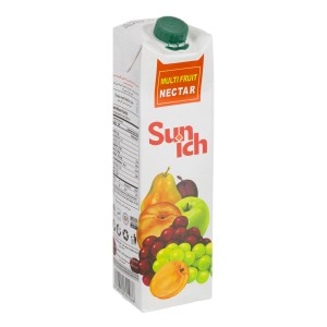 سن ایچ نکتار هفت میوه یک لیتری تتراپک