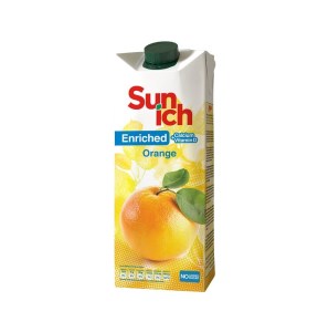 سن ایچ آب پرتقال غنی شده CA+D پاکتی 750