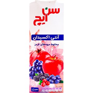 سن ایچ آبمیوه های قرمز 750 سی سی