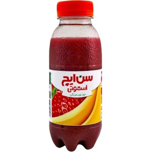 سن ایچ اسموتی موز توت فرنگی 300میل