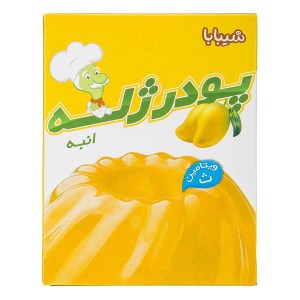 شیبابا پودر ژله انبه 100گ