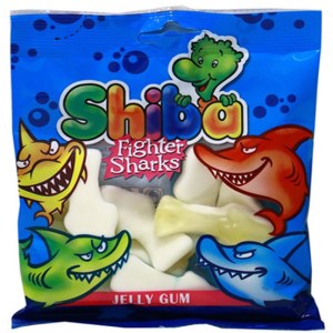 شیبا پاستیل کوسه 90گرمی