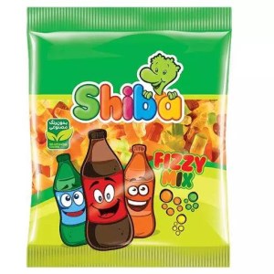 شیبا پاستیل میکس نوشابه 65گرم