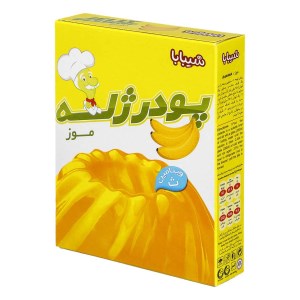 شیبابا پودر ژله موز 100گرم