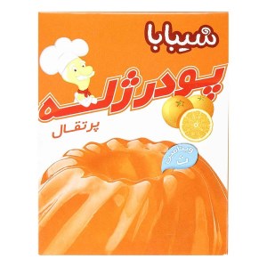 شیبابا پودر ژله پرتقال 100گ