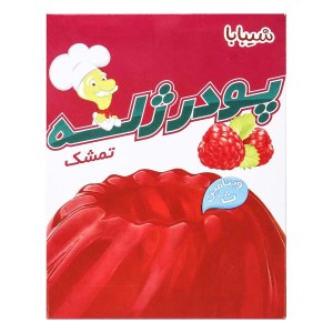 شیبابا پودر ژله تمشک 100گرم