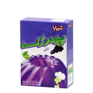 شیبابا پودر ژله انگور 100گرم