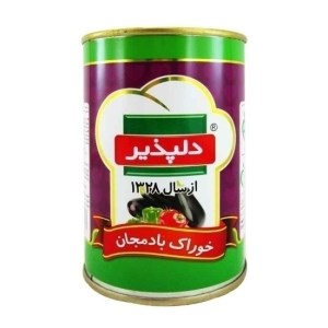 دلپذیر خوراک بادمجان 410گرمی