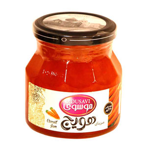 موسوی مربای هویج 320 گرمی