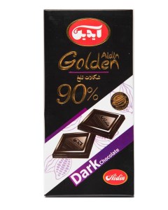 آیدین شکلات تابلت تلخ90درصد 100گرمی